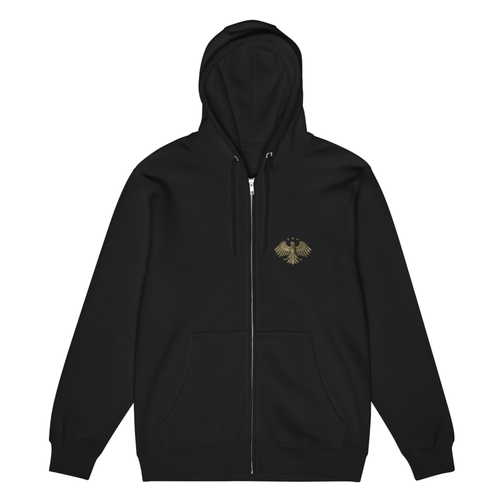 Rise Up High - Premium full zip hoodie