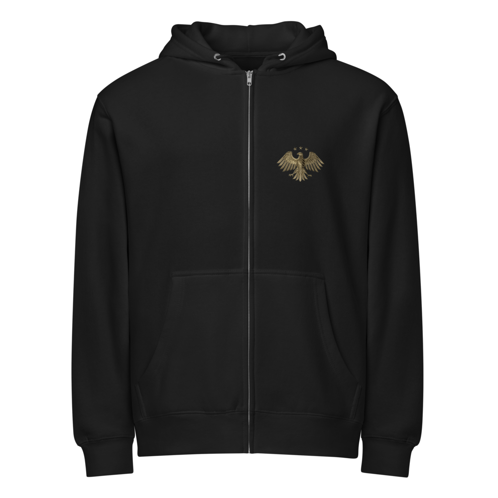 Rise Up High - Premium full zip hoodie