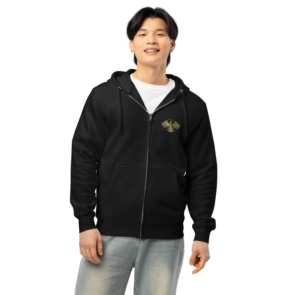 Rise Up High - Premium full zip hoodie