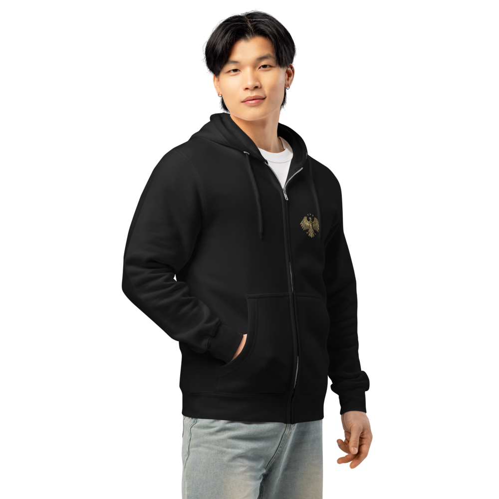 Rise Up High - Premium full zip hoodie