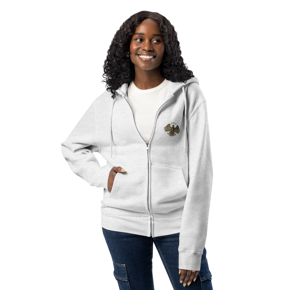 Rise Up High - Premium full zip hoodie