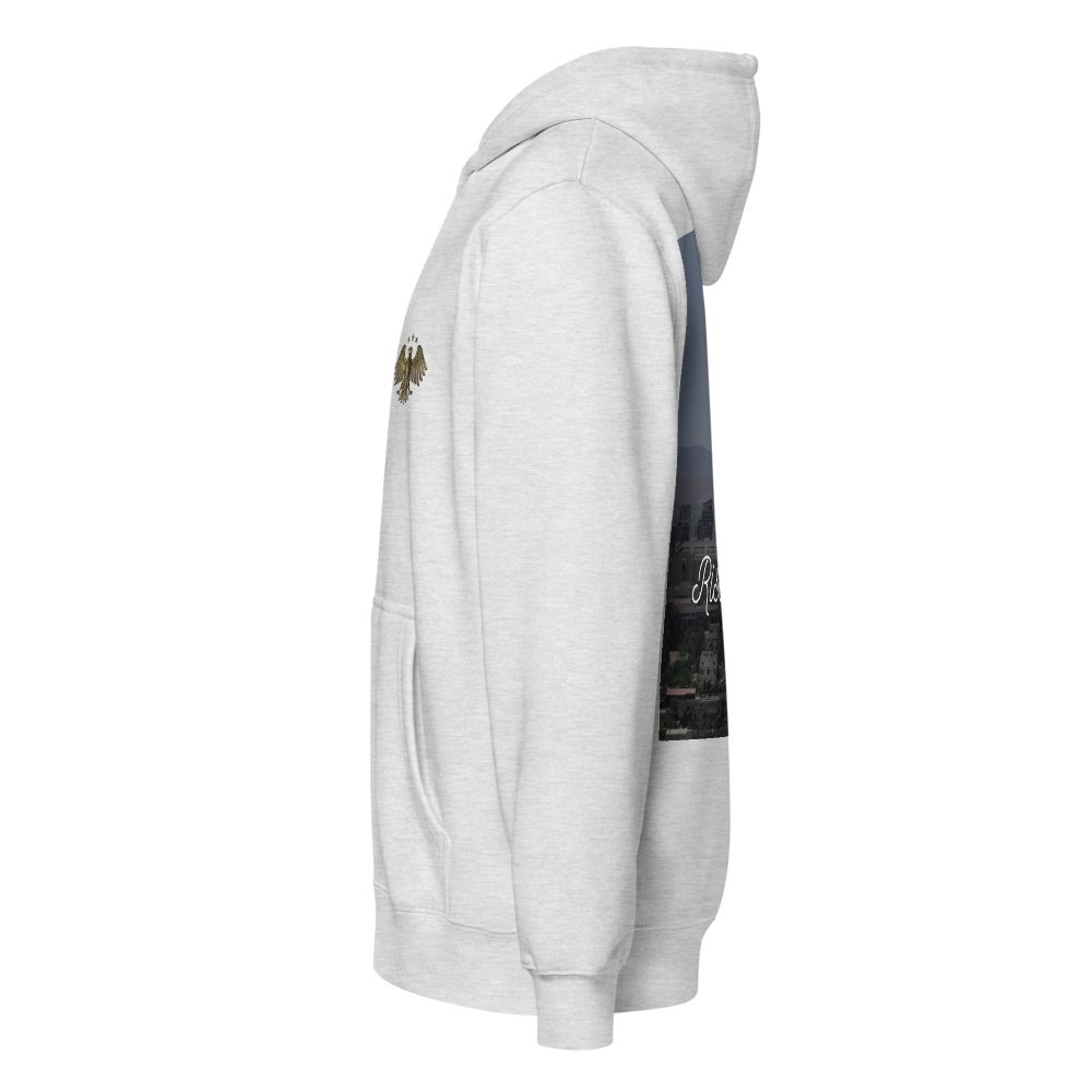Rise Up High - Premium full zip hoodie