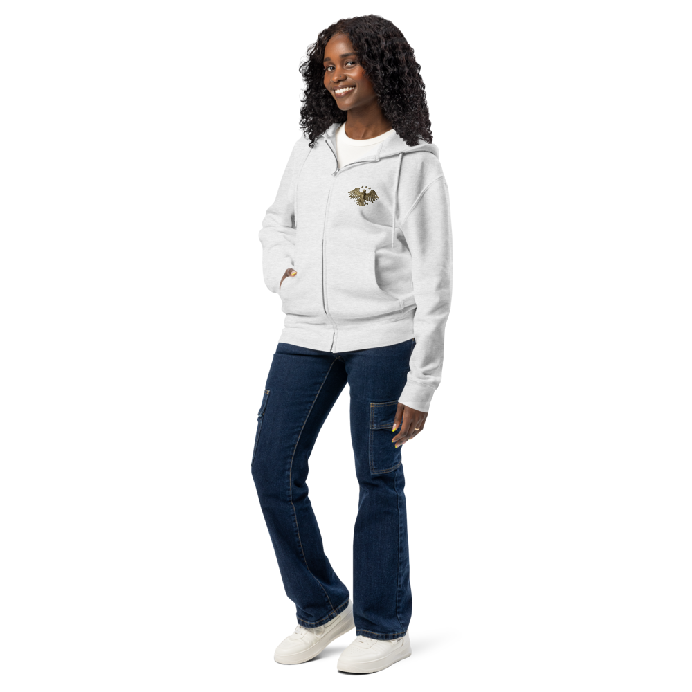 Rise Up High - Premium full zip hoodie