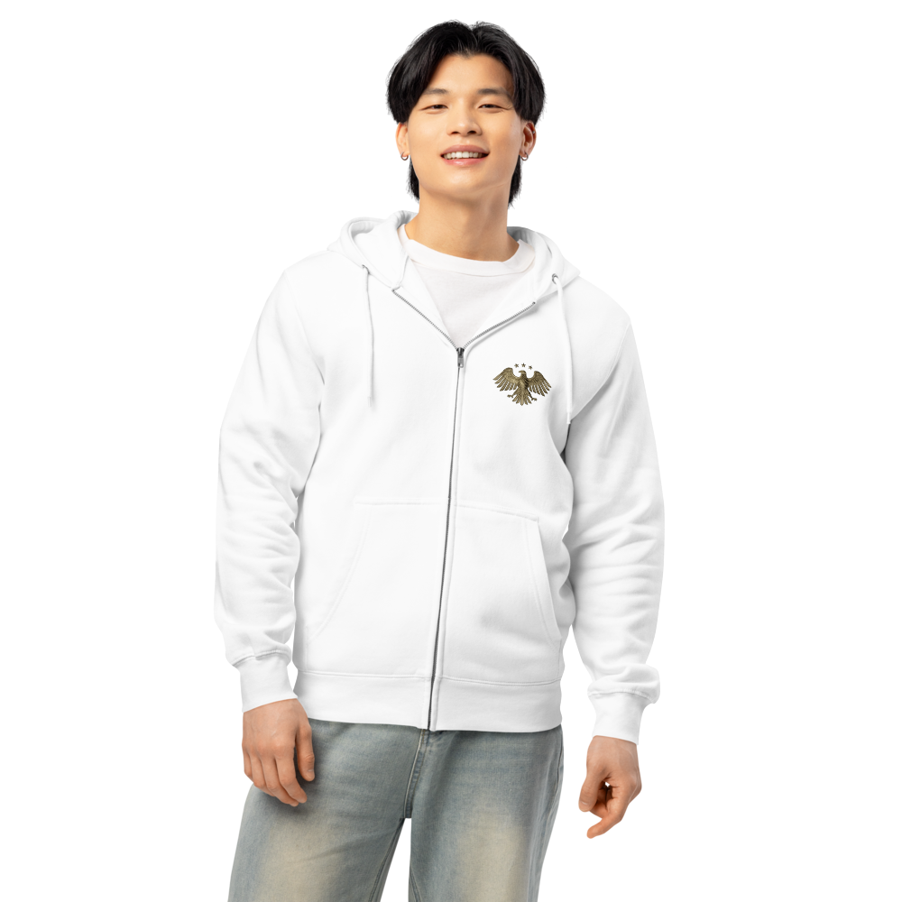 Rise Up High - Premium full zip hoodie