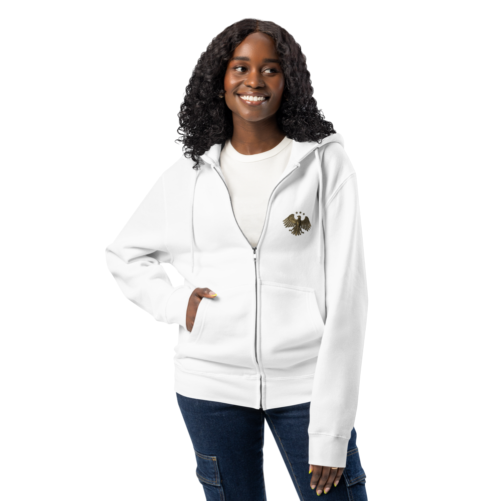 Rise Up High - Premium full zip hoodie